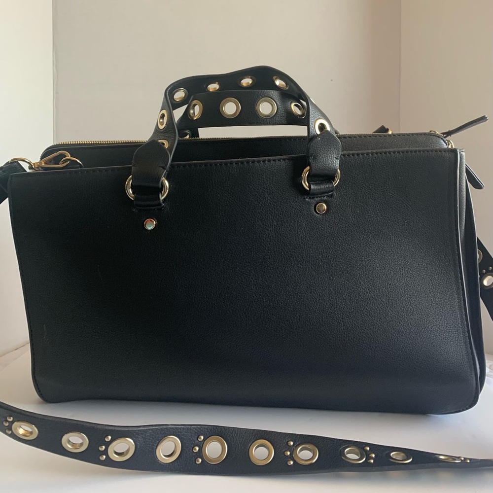 Zara TRF Black Handbag